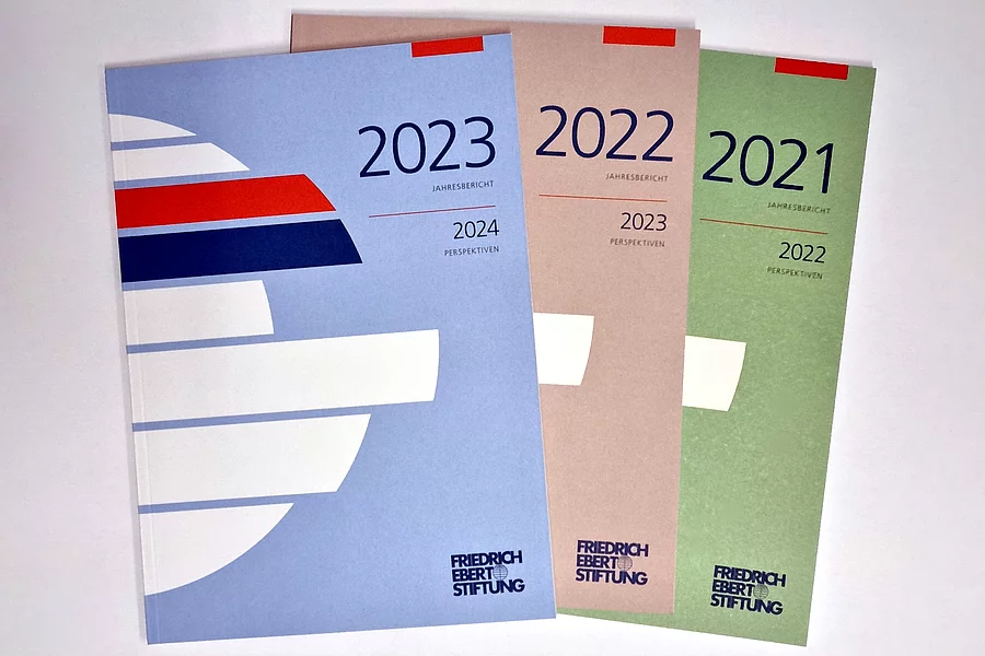 Annual reports by Friedrich-Ebert-Stiftung
