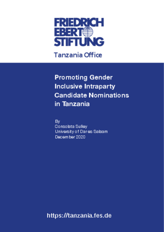 Promoting gender inclusive intraparty candidate nominations in Tanzania